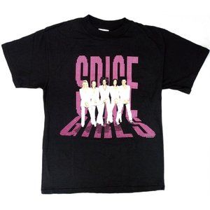 Spice Girls Vintage T-Shirt New Deadstock Tour Spiceworld 1998 USA Tultex Medium